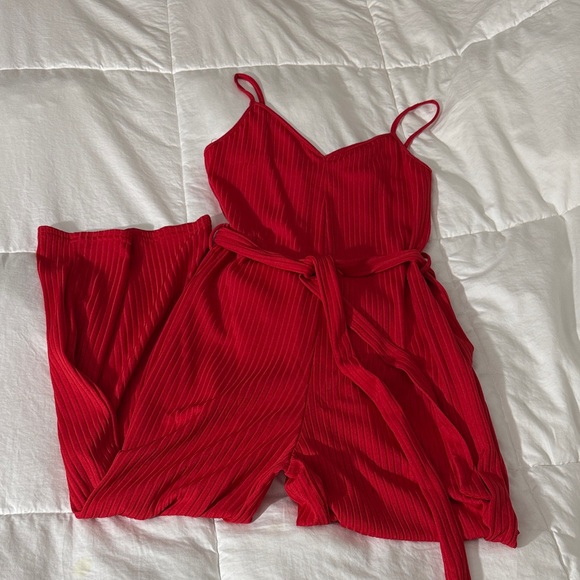 Red Jumpsuit - Picture 4 of 4